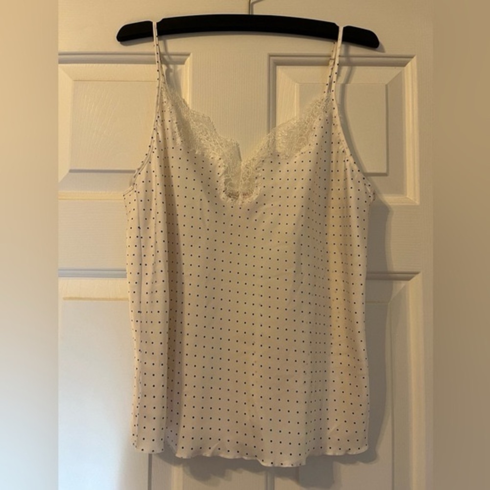 Victoria’s Secret Polkadot Lace Satin Cami